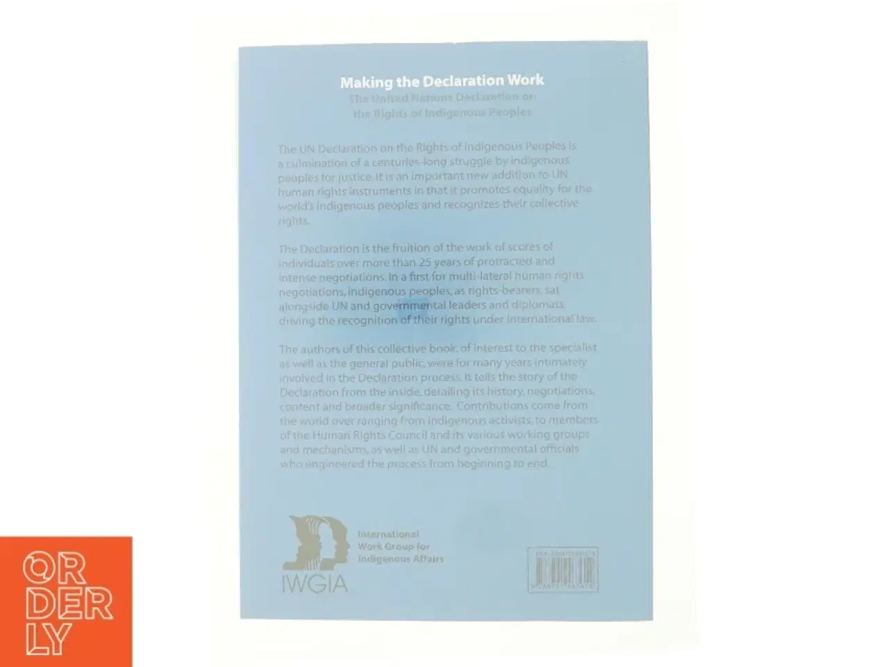 Billede 2 - Making the Declaration Work: the United Nations Declaration on the Rights of Indigenous Peoples (Bog)