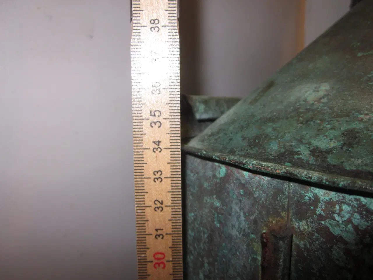 Billede 2 - Stor skibslanterne kobber