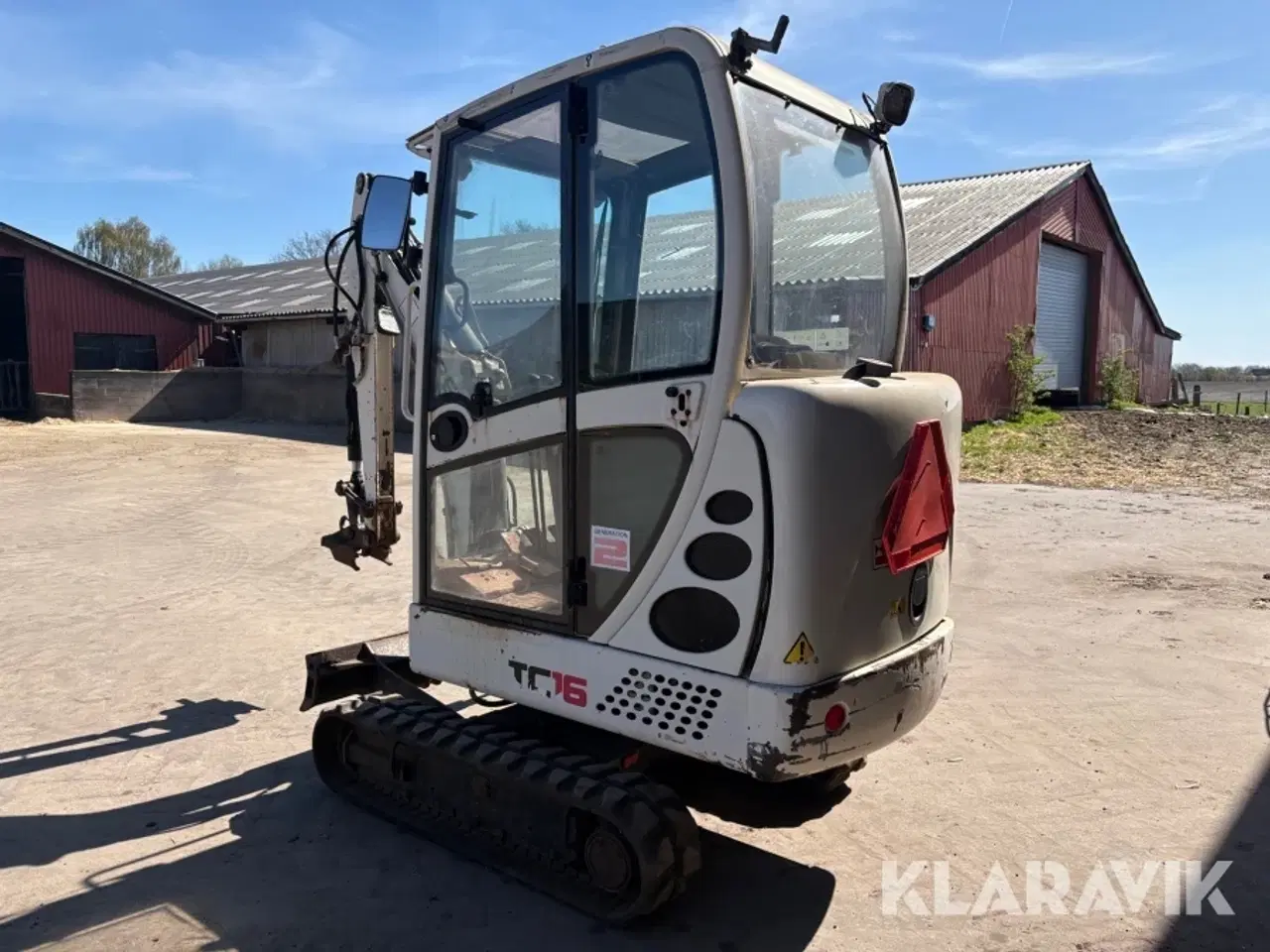 Billede 7 - Minigraver Terex TC 16
