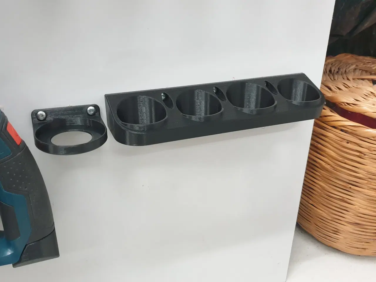 Billede 4 - Blå Bosch 18v Flexiclick – adapter holder