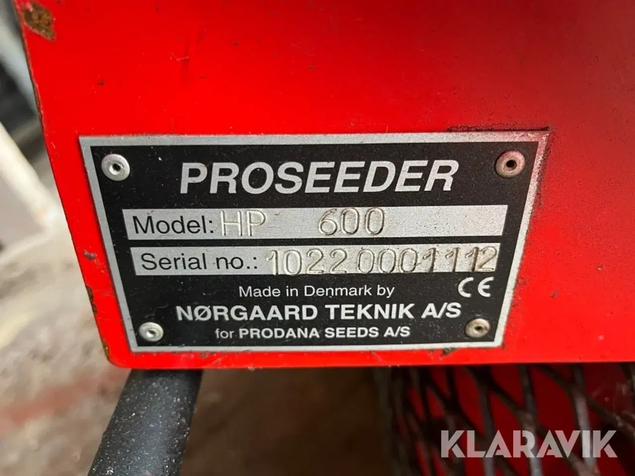 Billede 5 - Græssåmaskine Proseeder HP 600