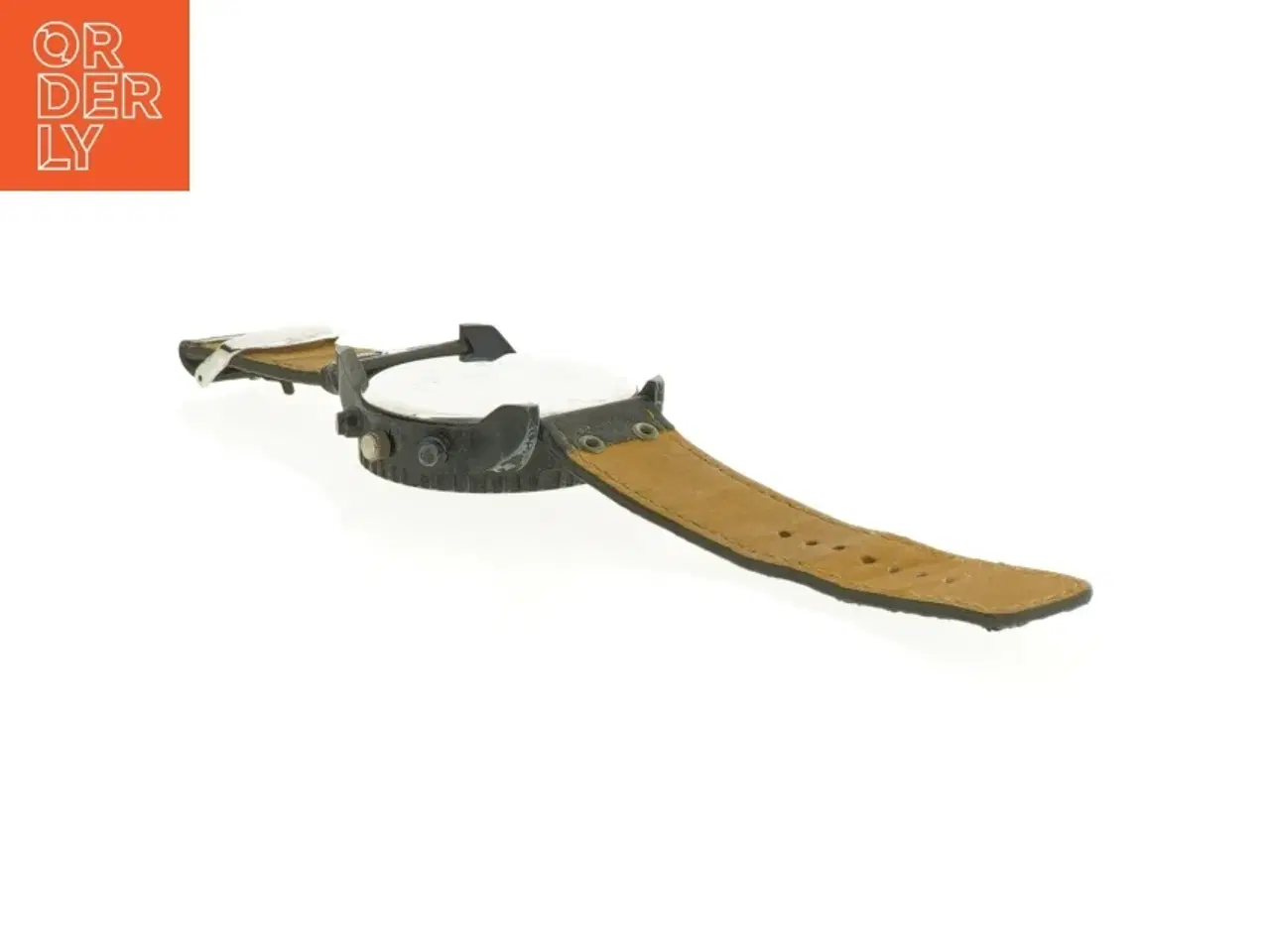 Billede 2 - Herreur med læderrem (str. Ø 5 cm)