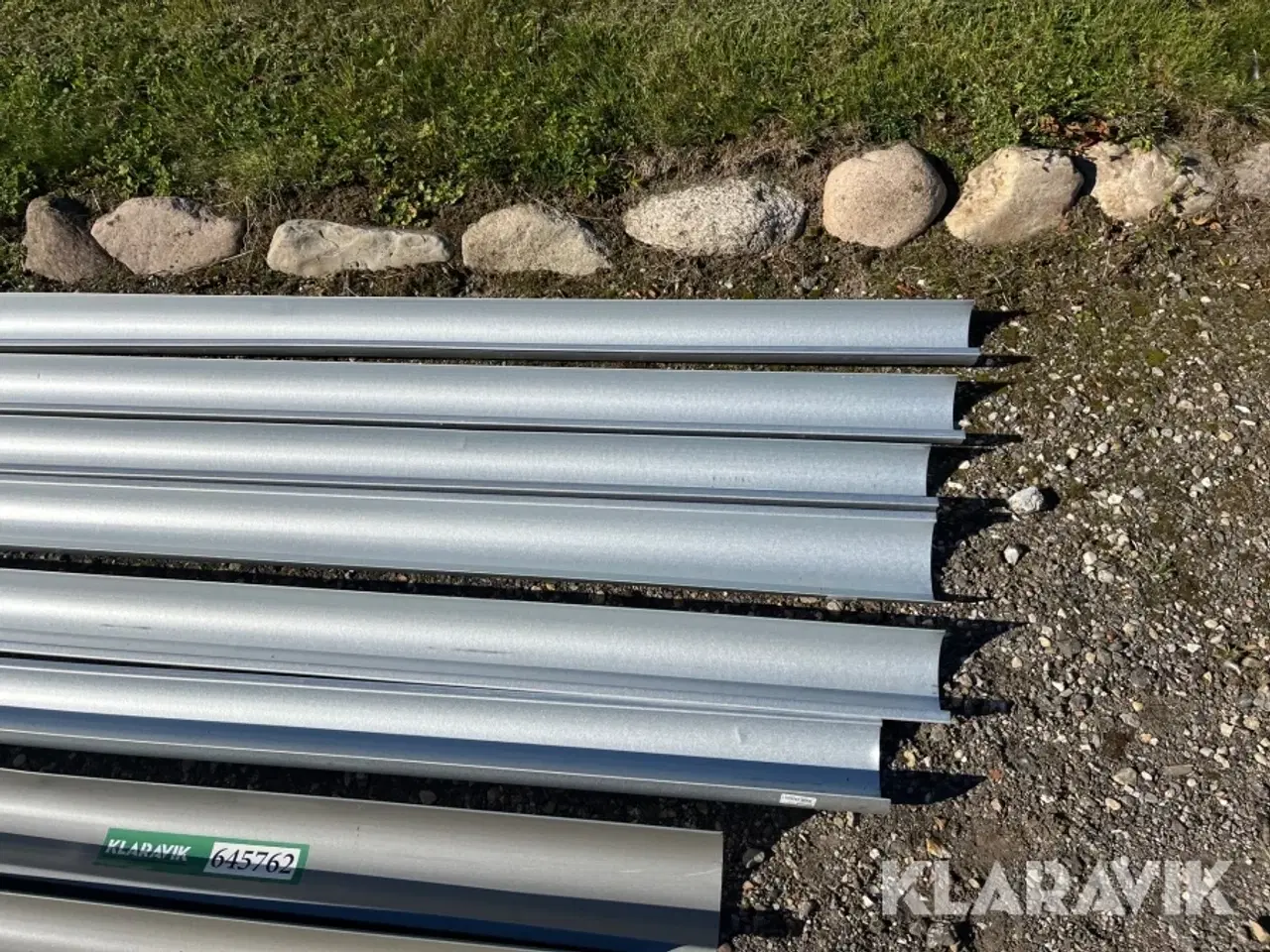 Billede 8 - Tagrender Plasmo Alu zink 9 stk