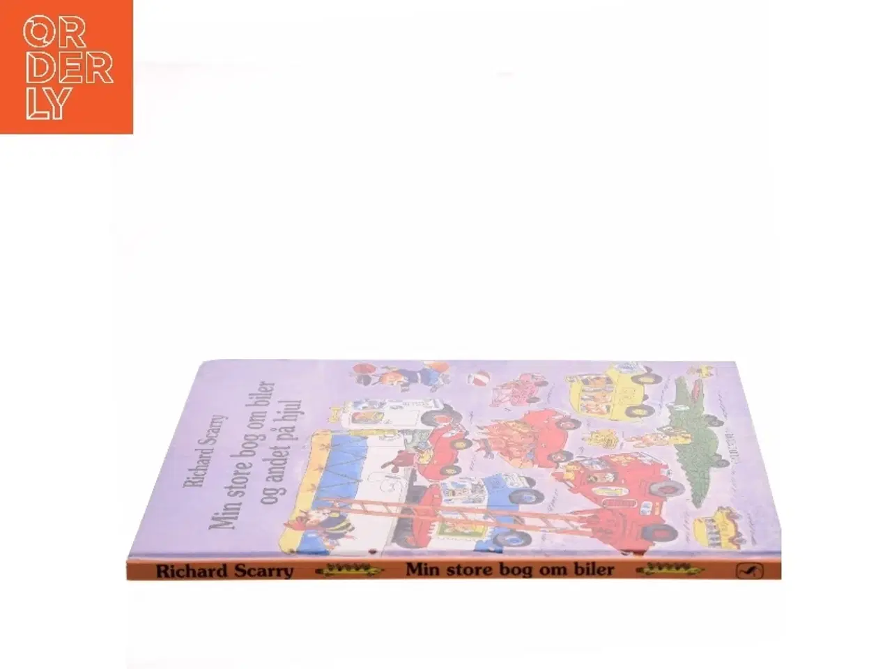Billede 2 - Min store bog om biler og andet på hjul af Richard Scarry (Bog)