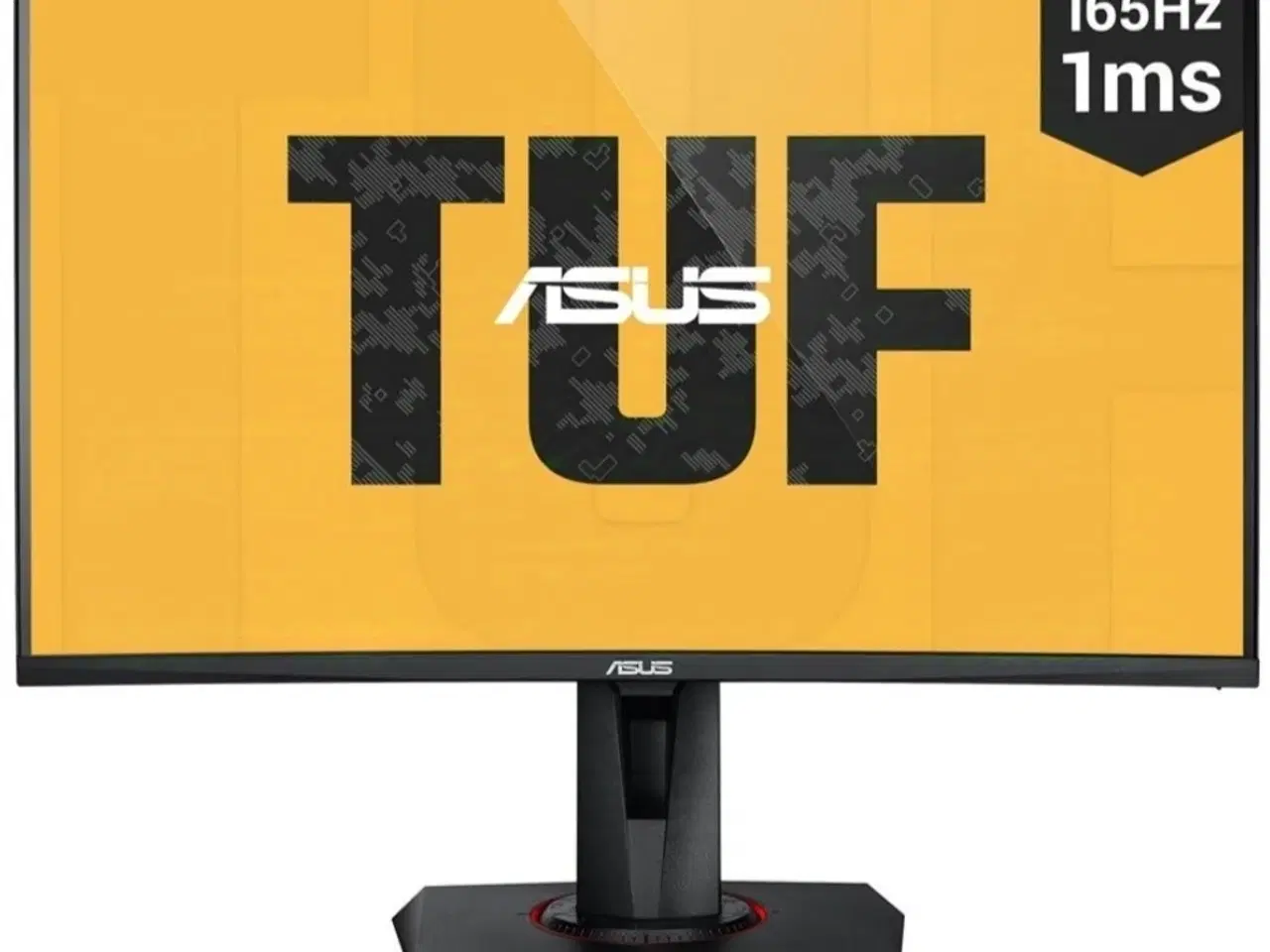 Billede 1 - ASUS TUF 27 VG27VQ GAMINGSKÆRM, fladskærm, CURVED 