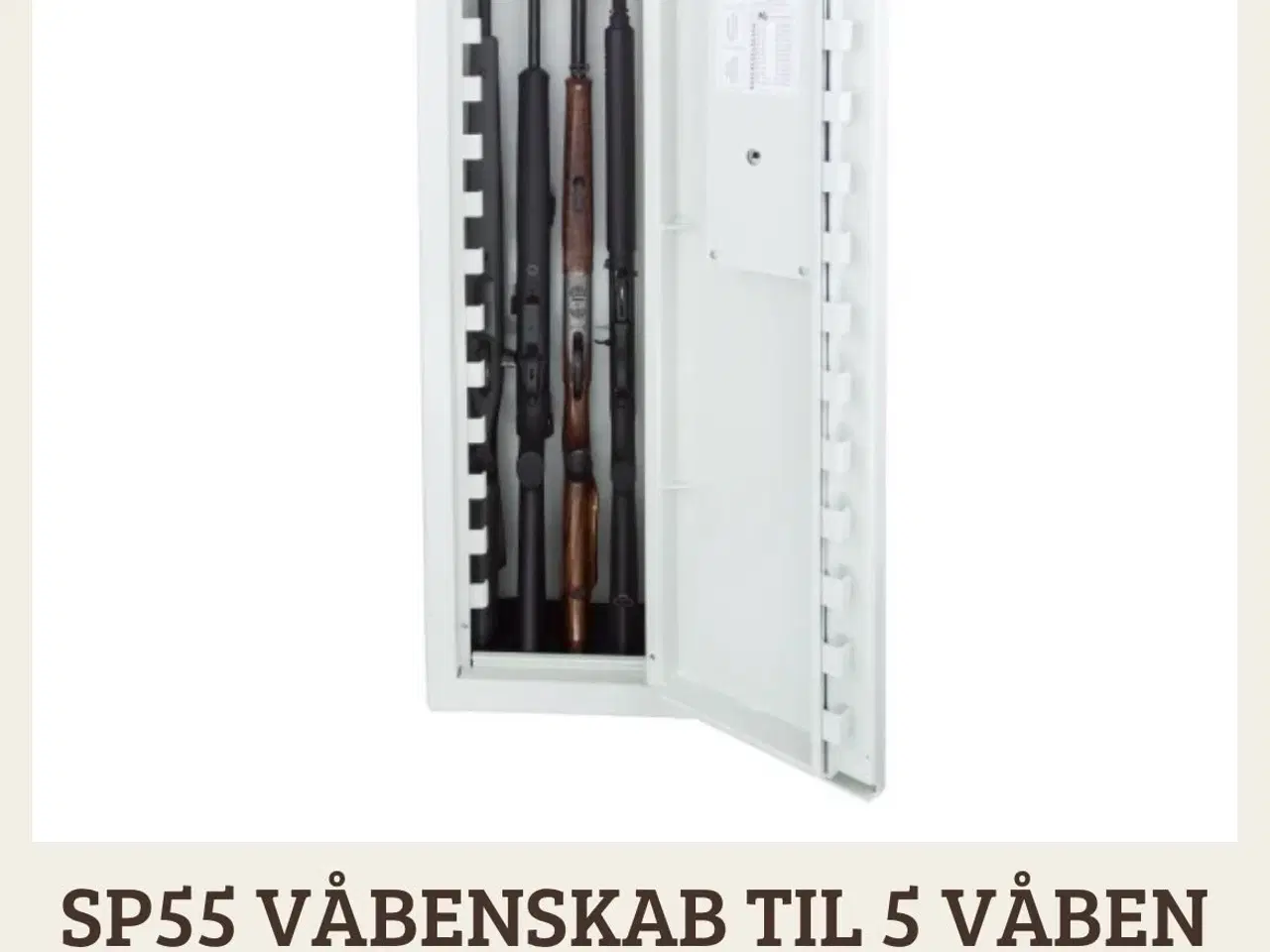 Billede 1 - Våbenskab til 5 våben