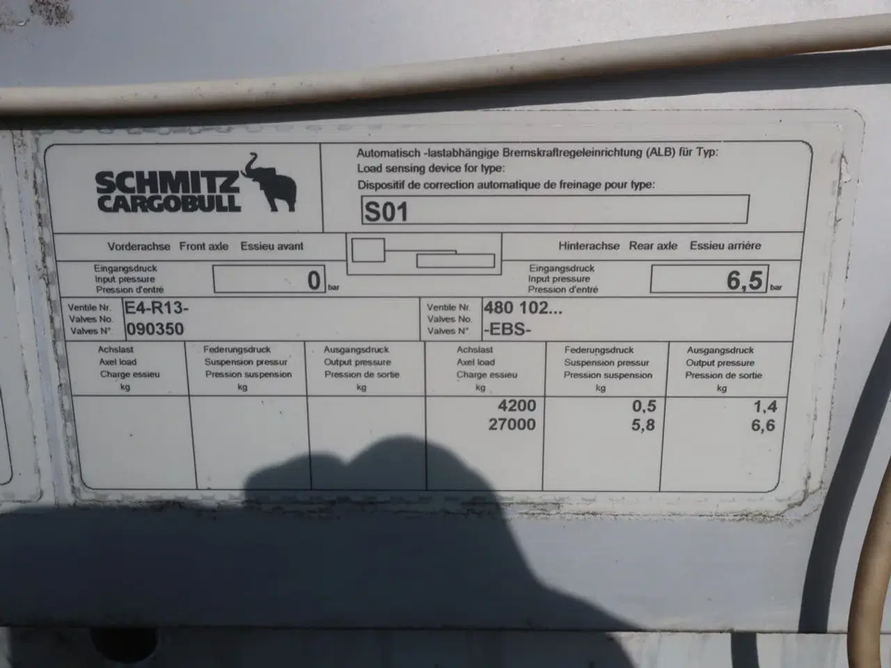Billede 31 - Sættevogn SCHMITZ