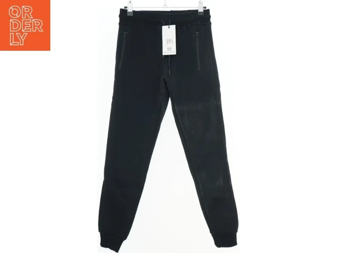 Billede 1 - Sort træningsbukser med lynlås lommer fra Decodass (str. 152)