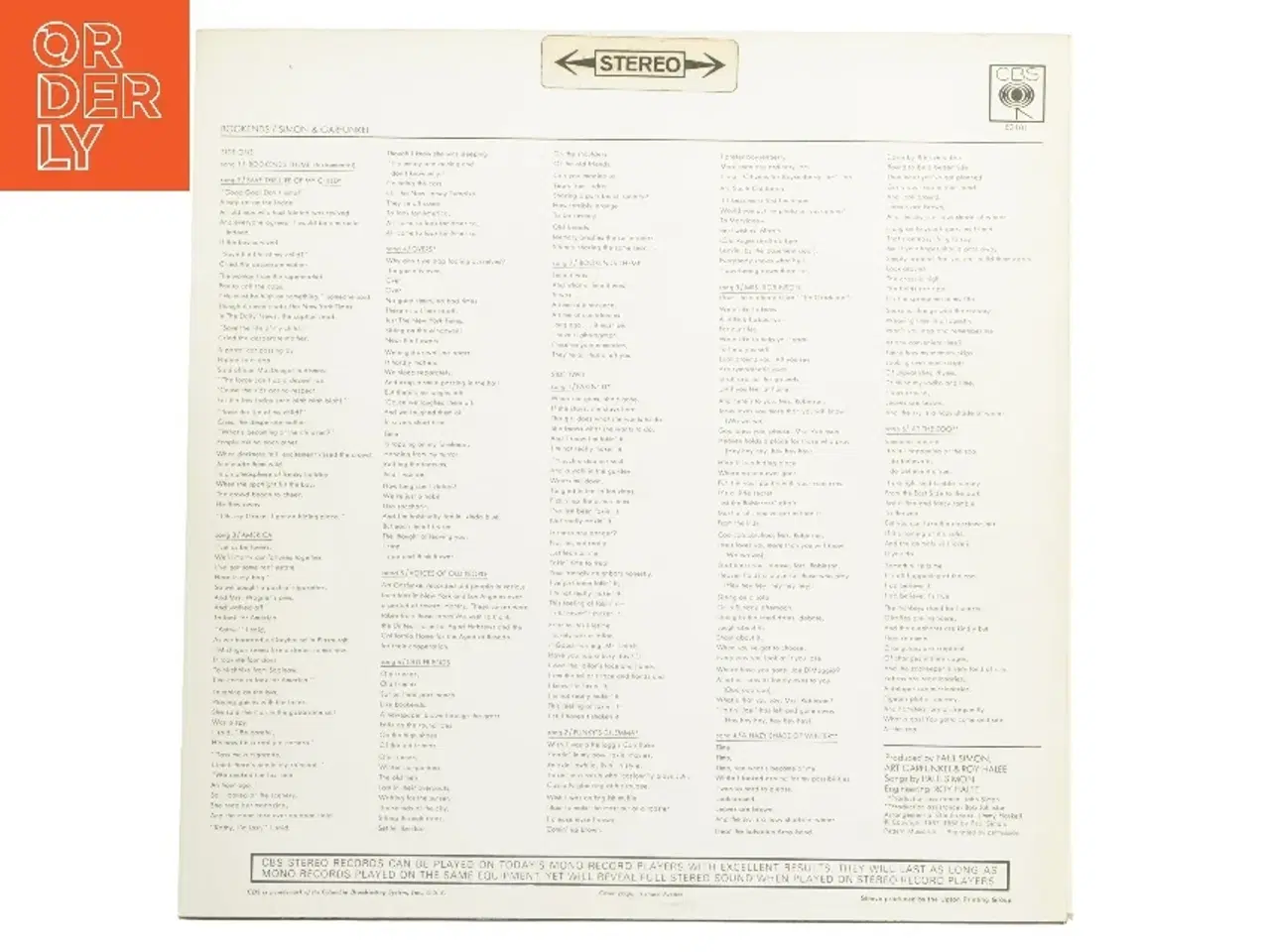 Billede 2 - Simon & Garfunkel Bookends