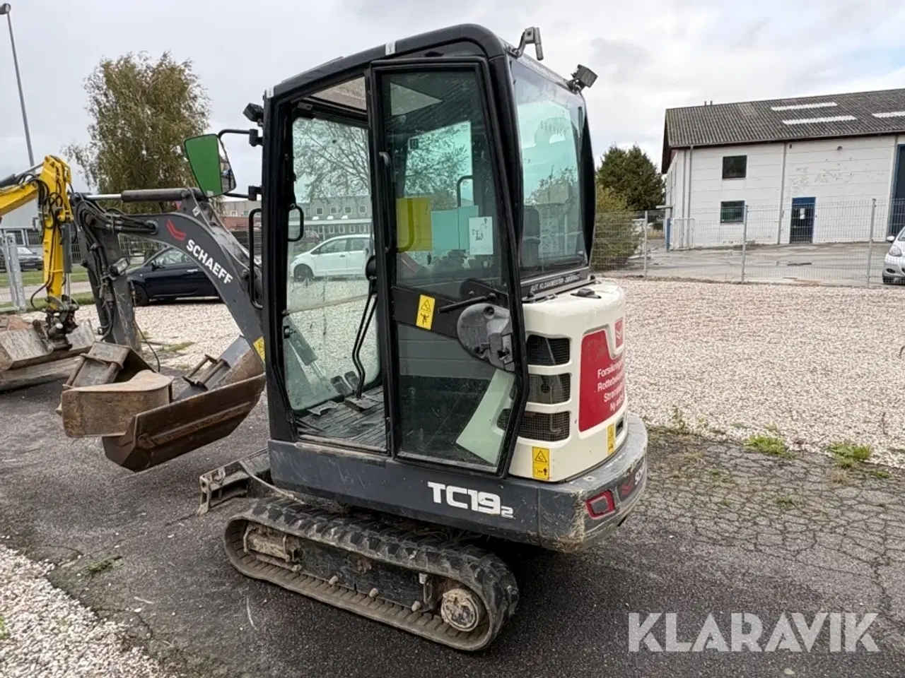 Billede 3 - Minigraver Yanmar TC19 med 4 skovle