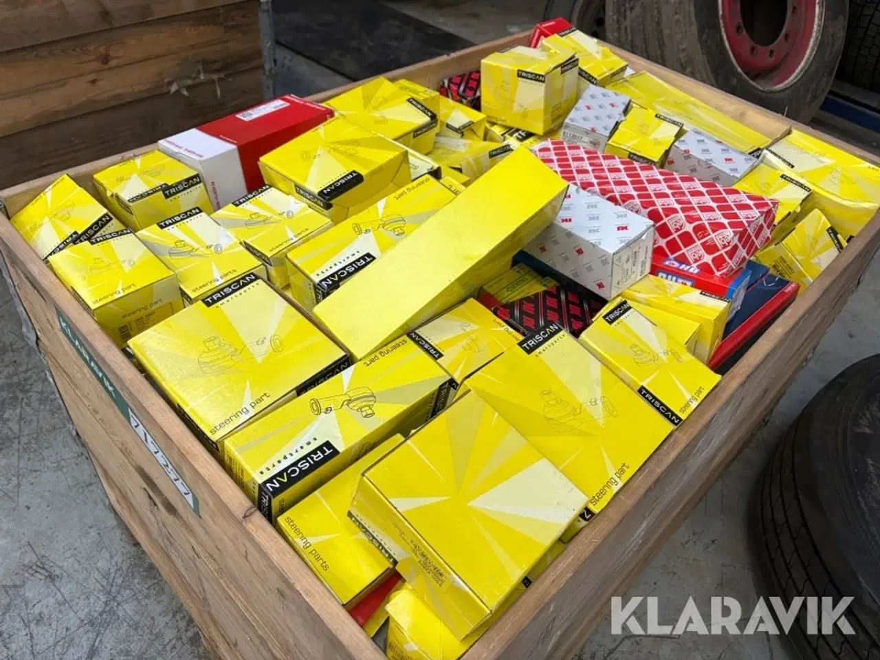 Billede 1 - Assoteret lot med fjedrebenslejre Triscan