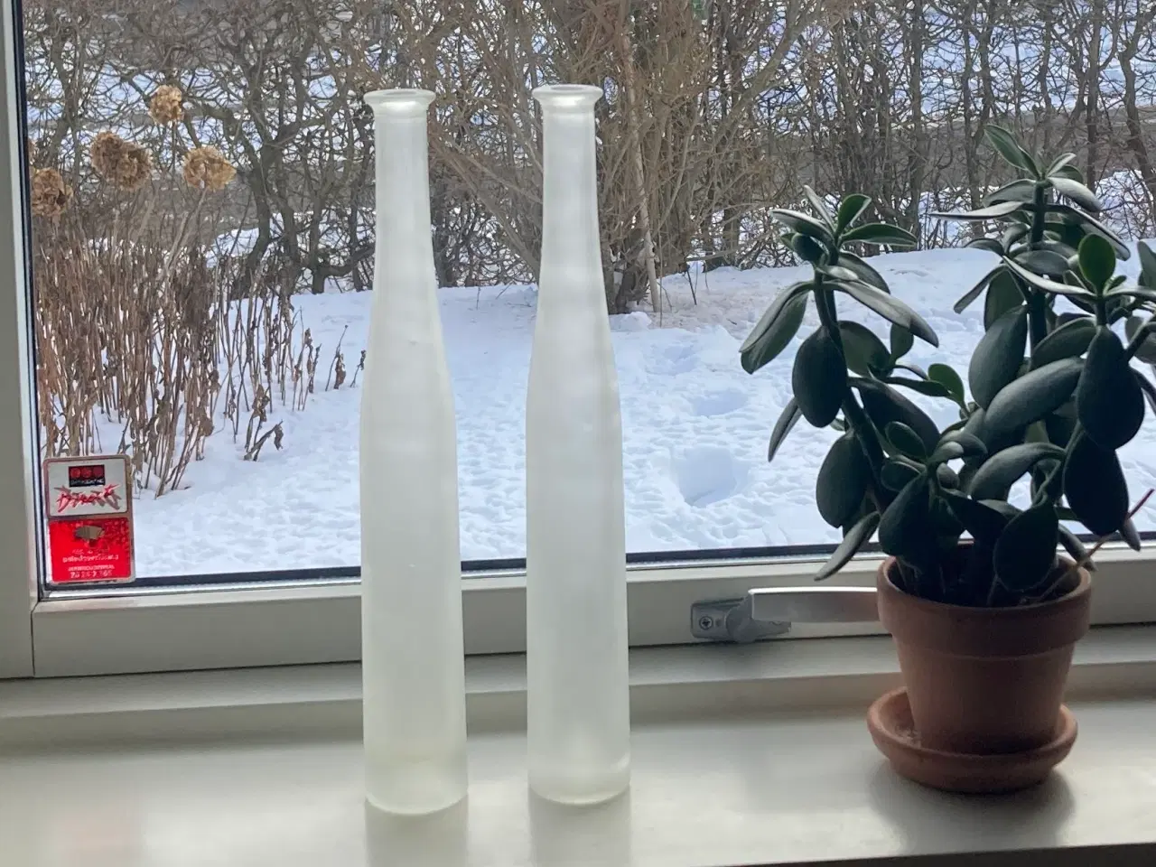 Billede 3 - Flaskevase, 2 stk