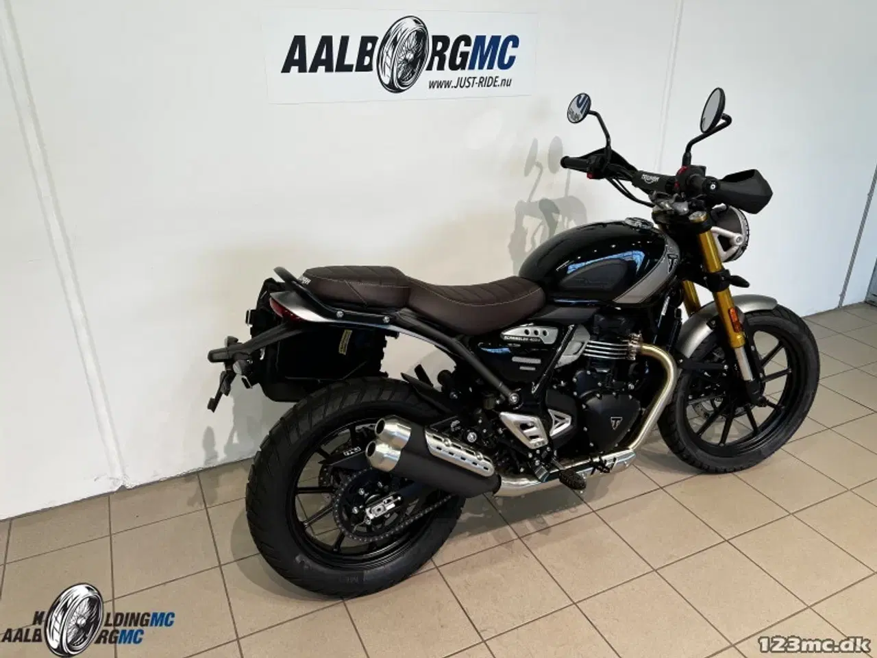 Billede 3 - Triumph Scrambler 400 X PHANTOM BLACK / SILVER ICE