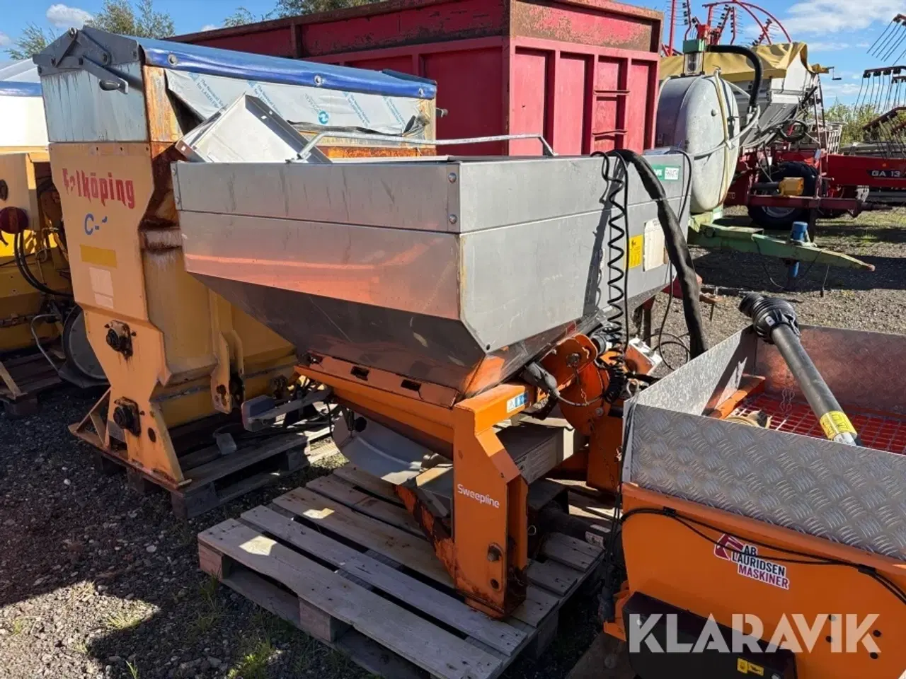 Billede 3 - Gødningsspredere Cosmo 800/1000 rustfri beholder