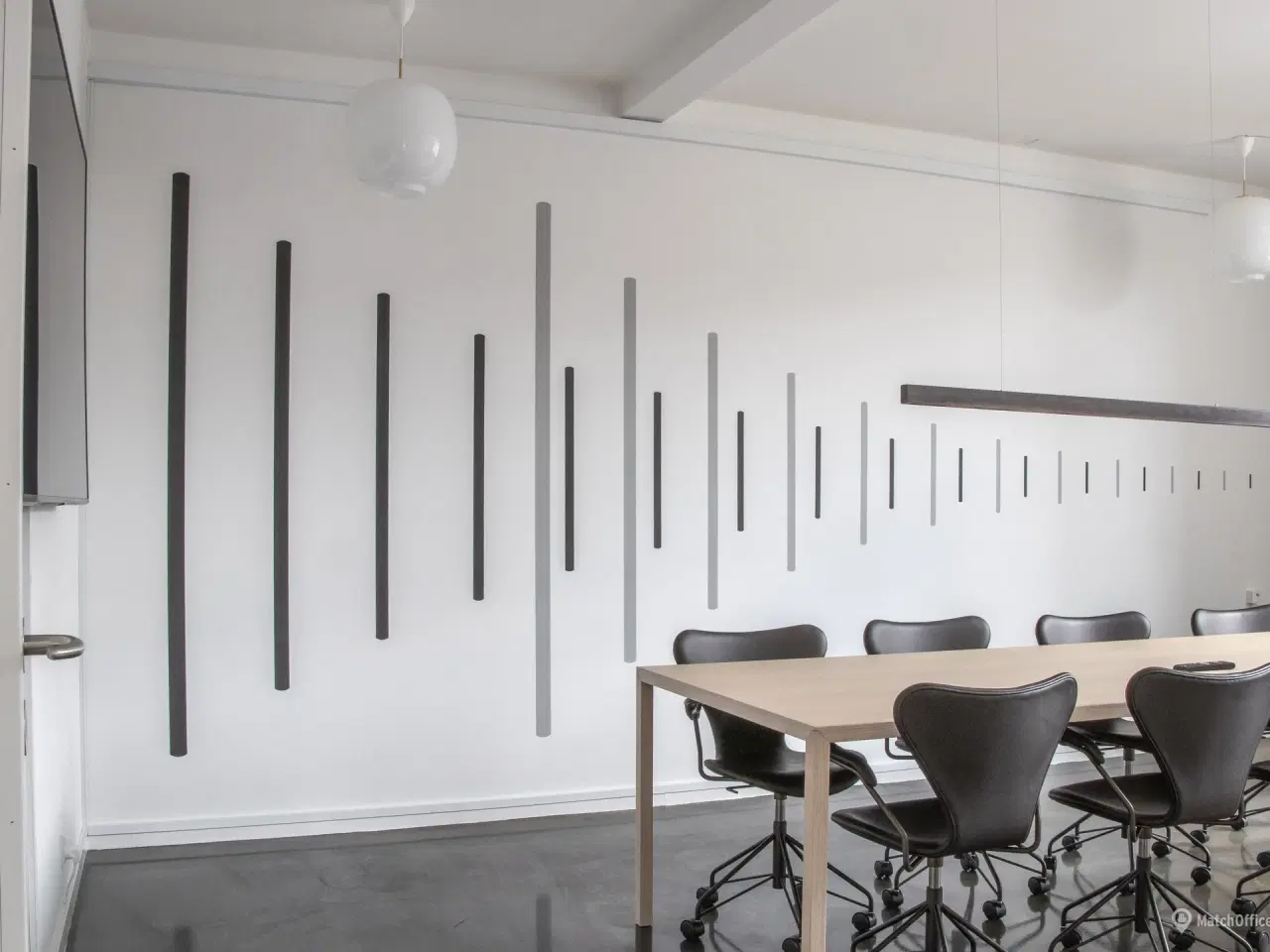 Billede 1 - Kontorpladser i nyistandsat penthouse på Vesterbro med ro. grøn udsigt og all-inclusive