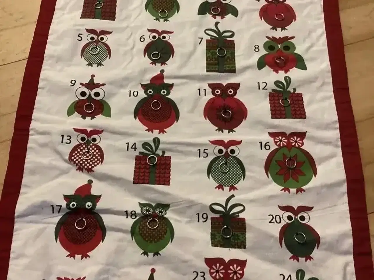 Billede 2 - Julekalender pakkekalender med ugler