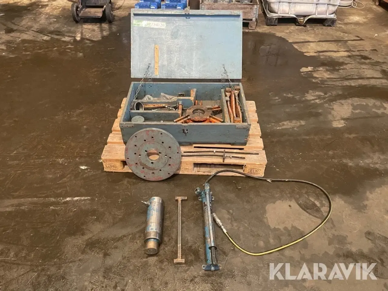 Billede 1 - Hydraulisk aftrækker Weber hydraulik