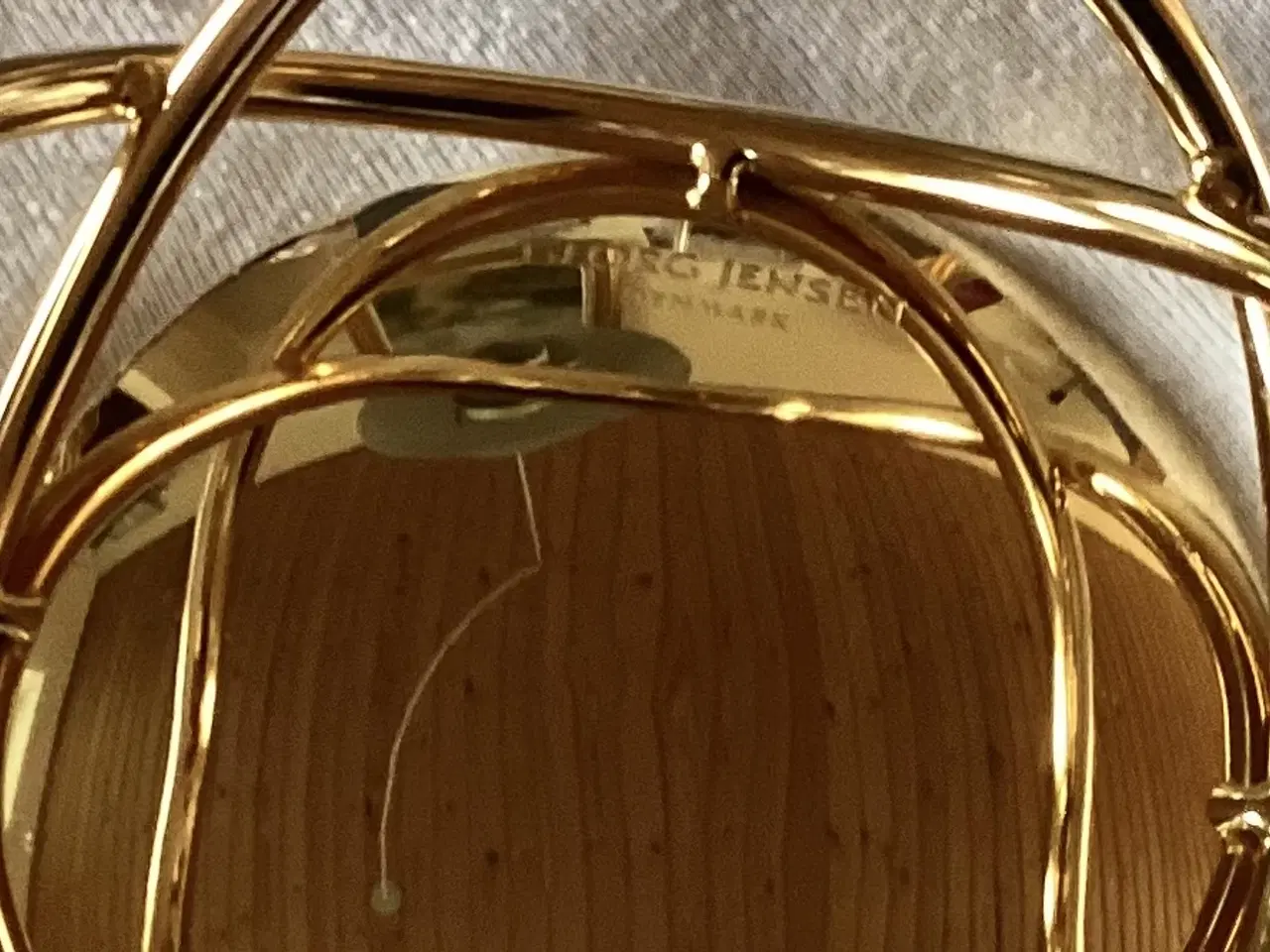 Billede 2 - Georg Jensen Glow lysestager i guld, 1 stk. SOLGT.