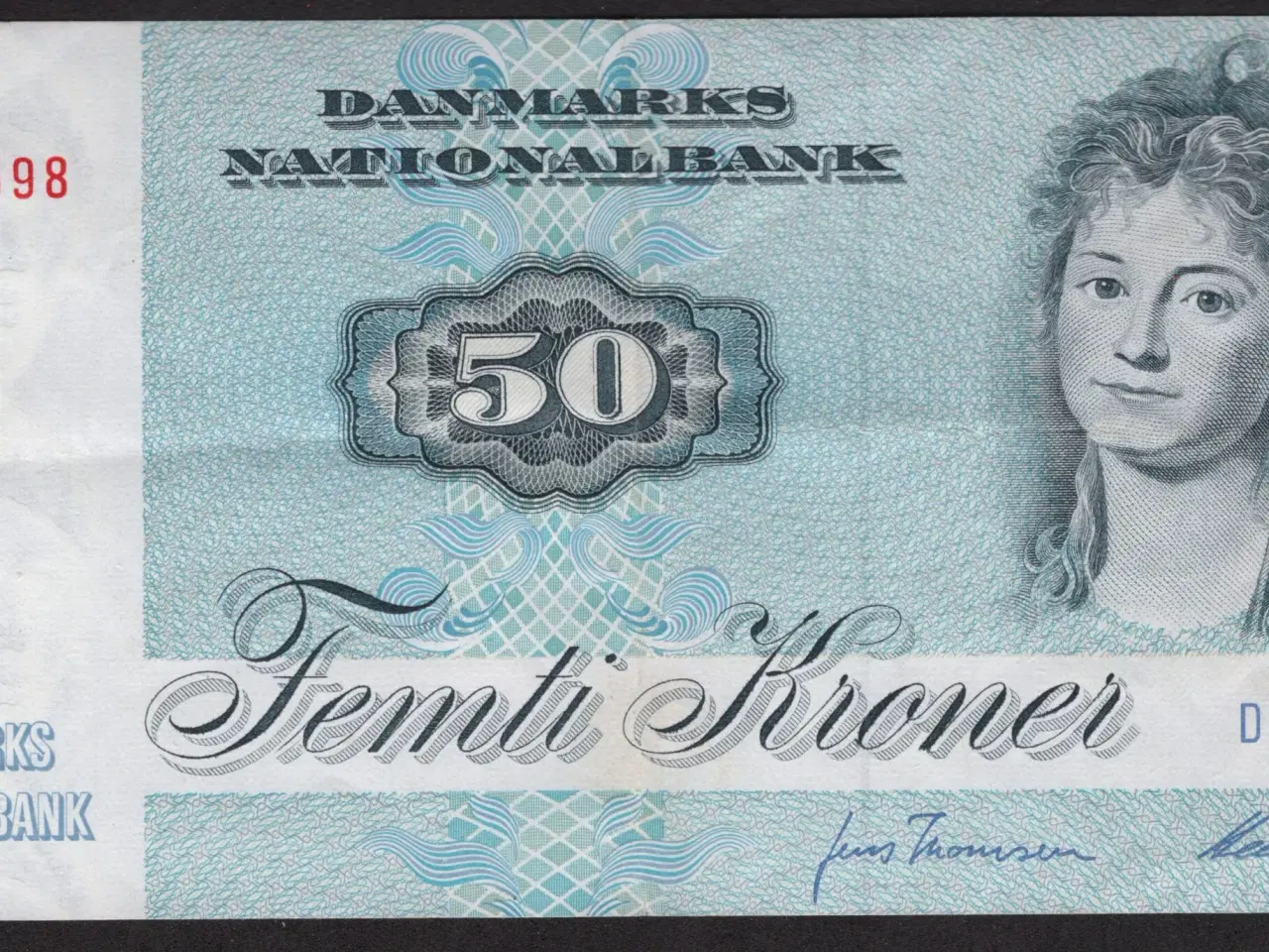 Billede 1 - Danmark 50 Kroner D3 1996