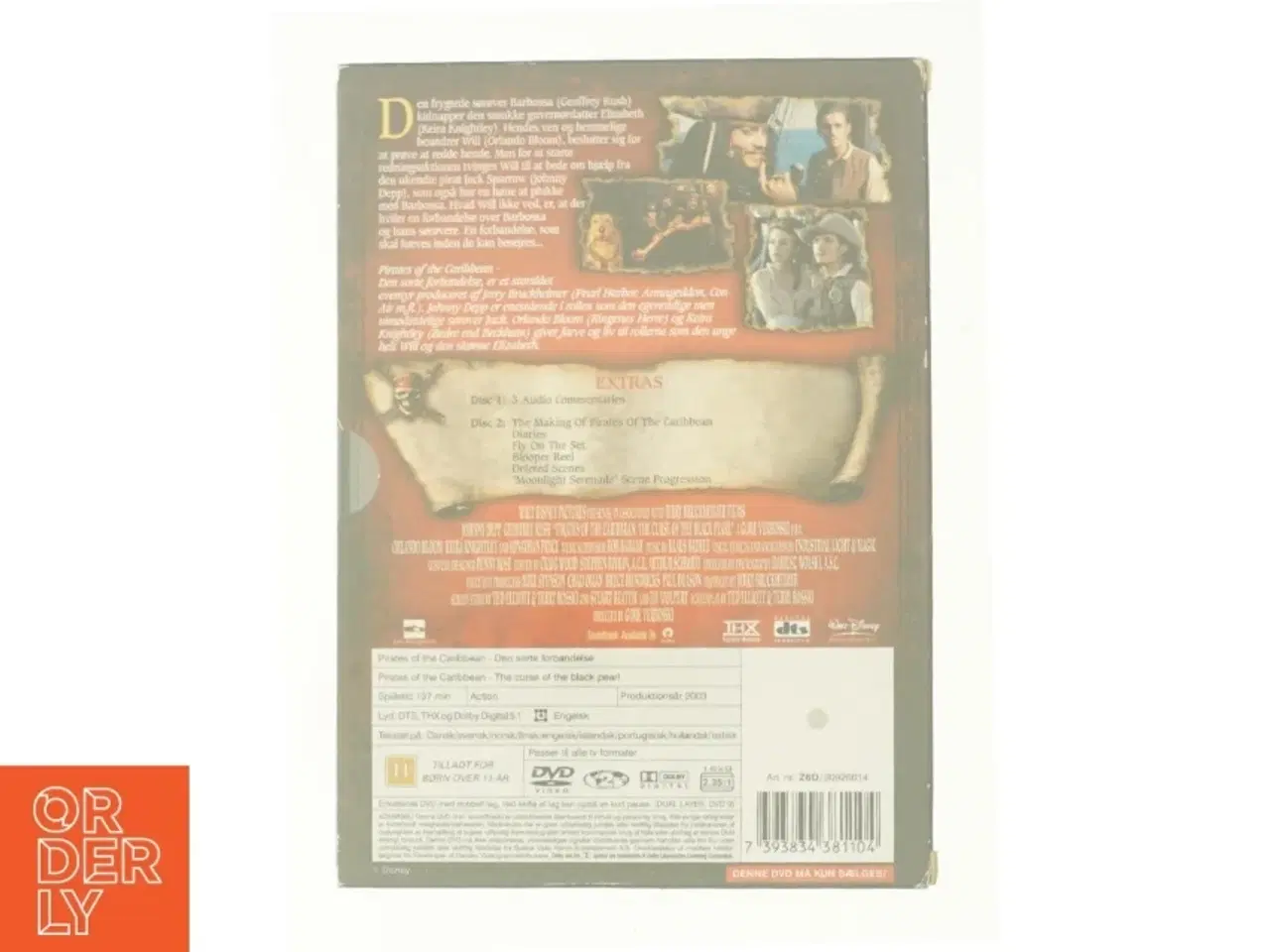 Billede 2 - Pirates of Carribean  fra DVD