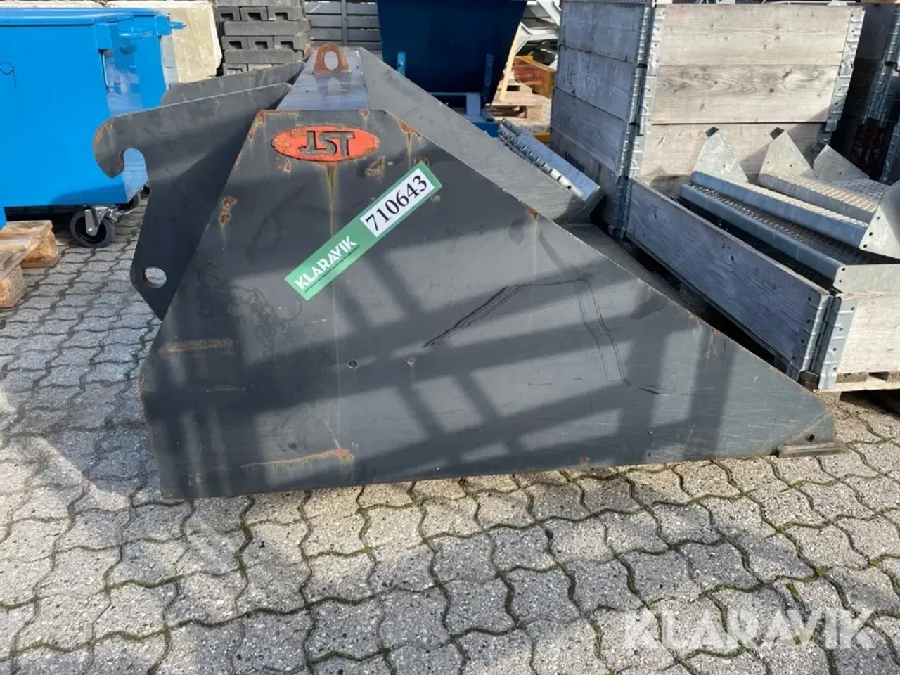 Billede 4 - LST frontlæsser-skovl