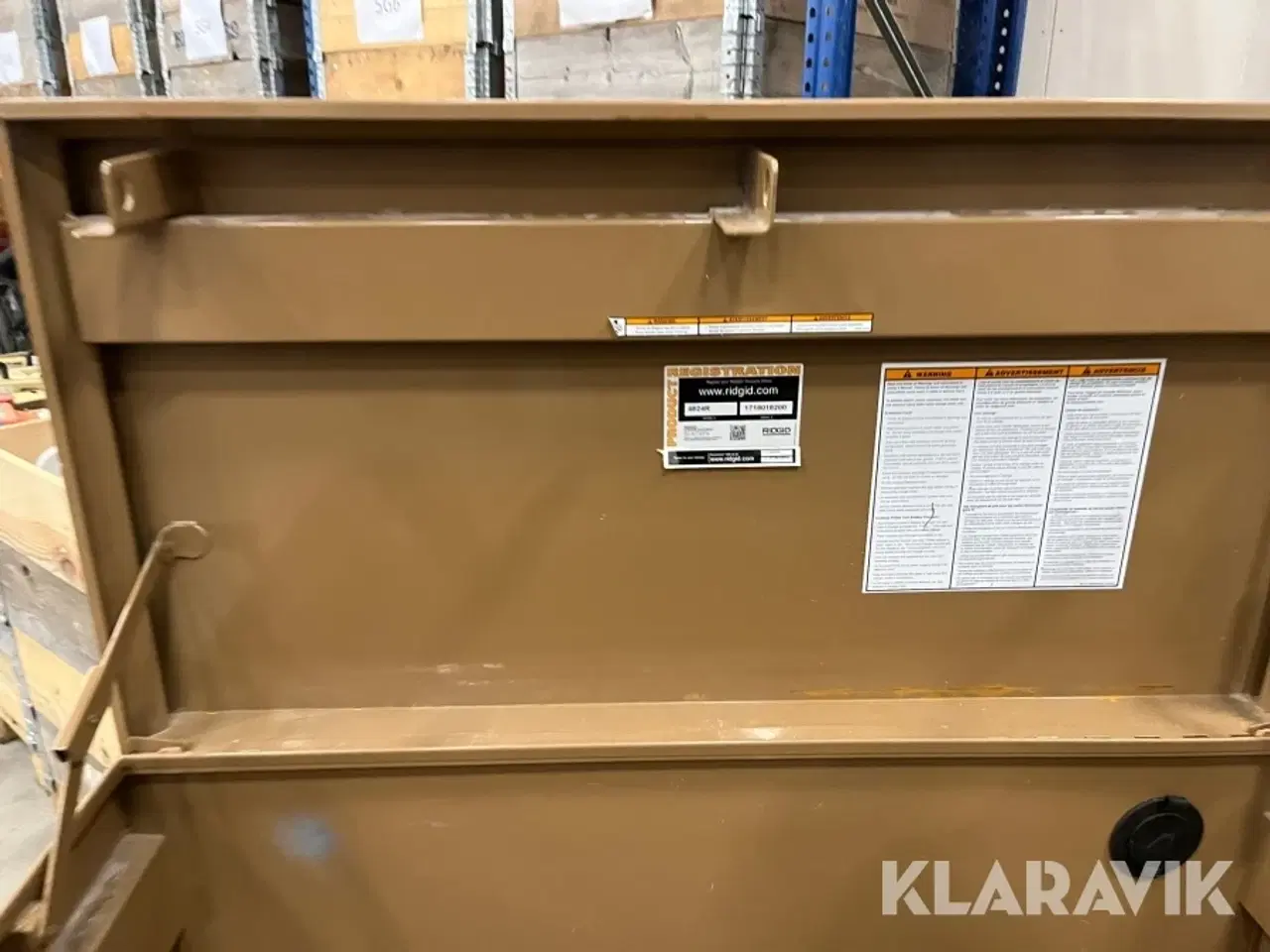 Billede 11 - Opbevaring/værktøjs kasse Rigid Jobmaster 4824