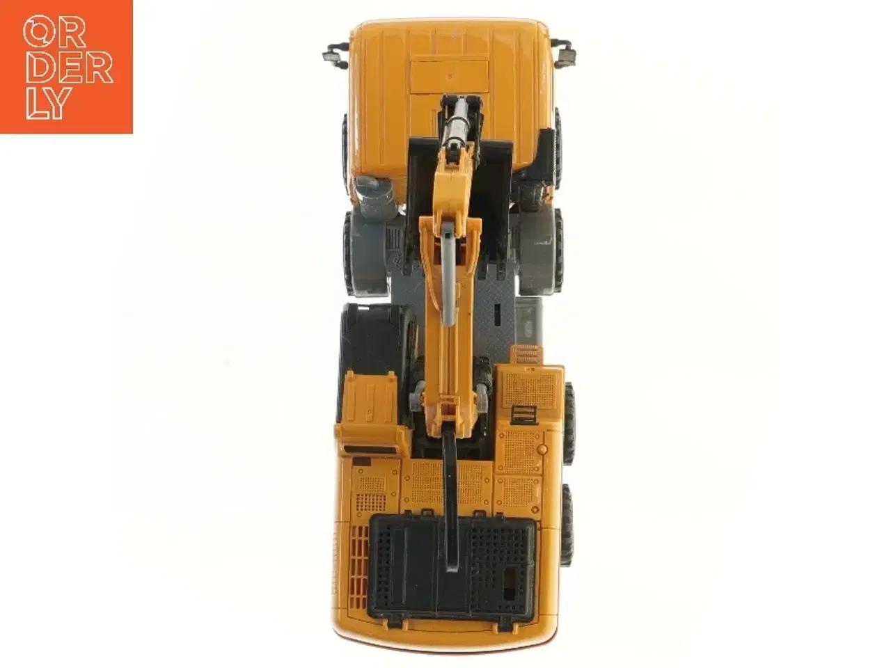 Billede 2 - Legetøj lastbil med gravemaskine (str. 35x33 cm)