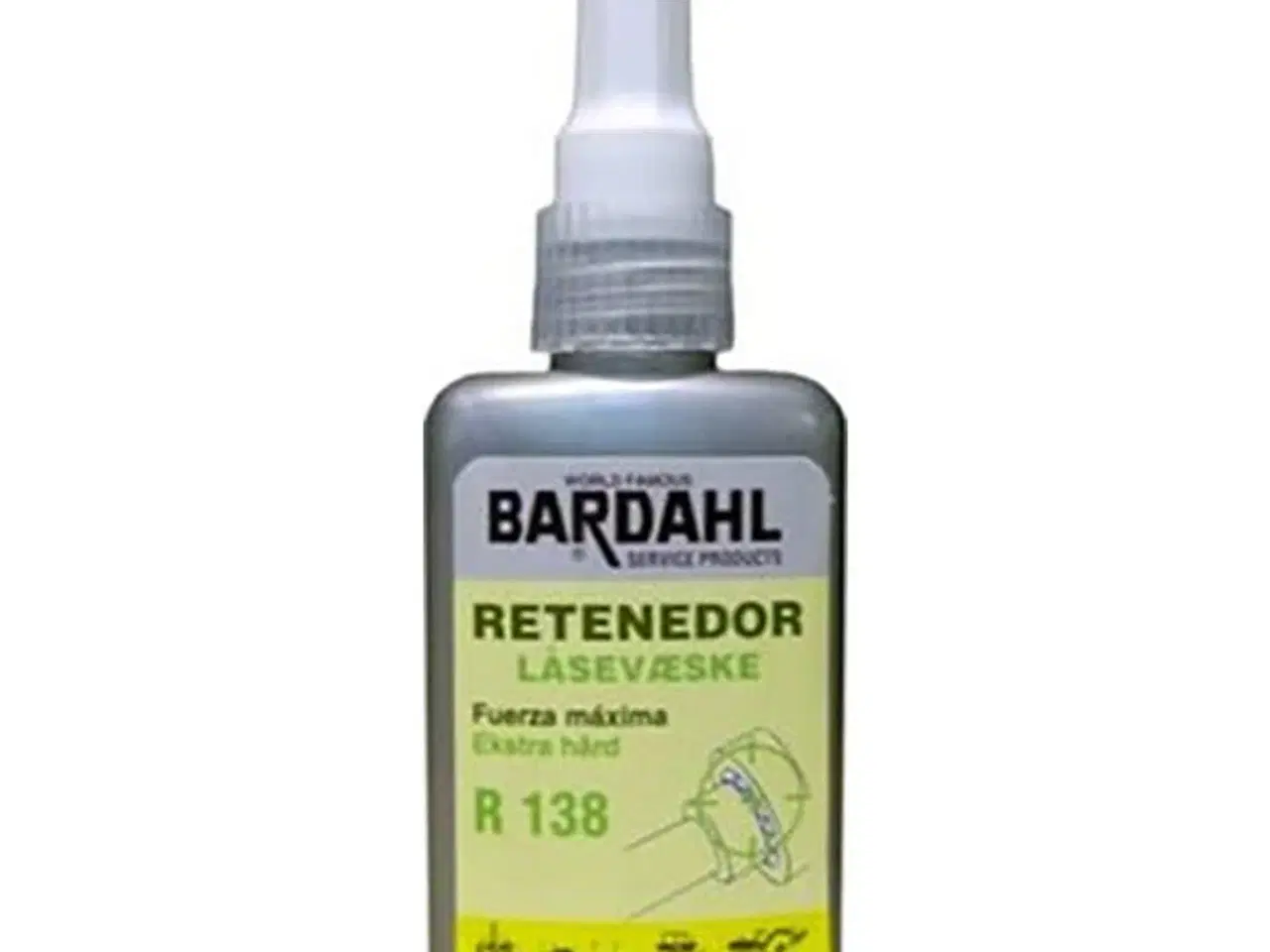 Billede 1 - Bardahl Låsevæske R138 Ekstra Hård 50 Ml.