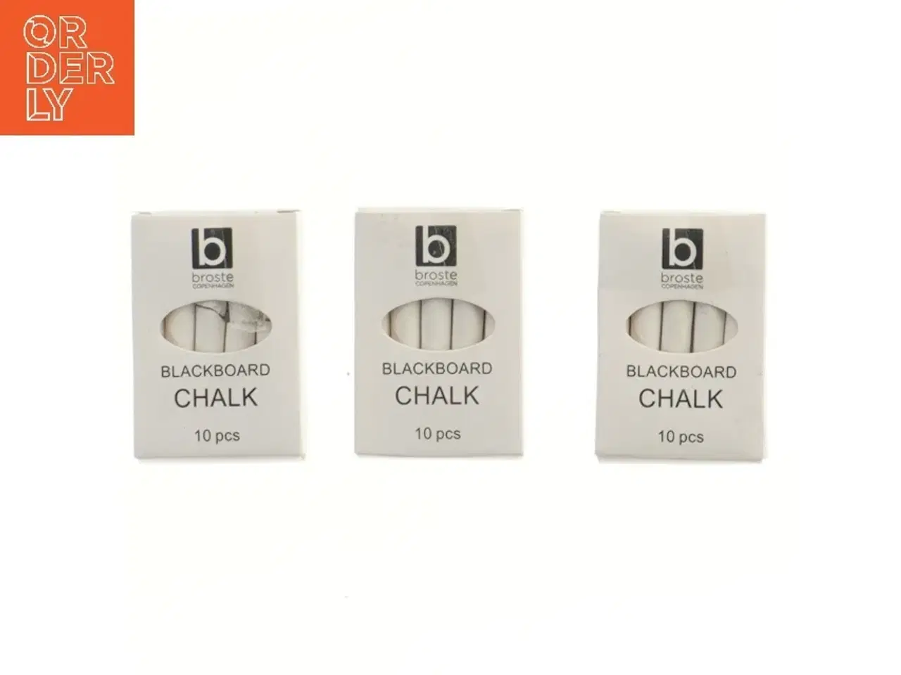 Billede 1 - Tavlekridt pakker fra Broste (str. 8x5 cm)