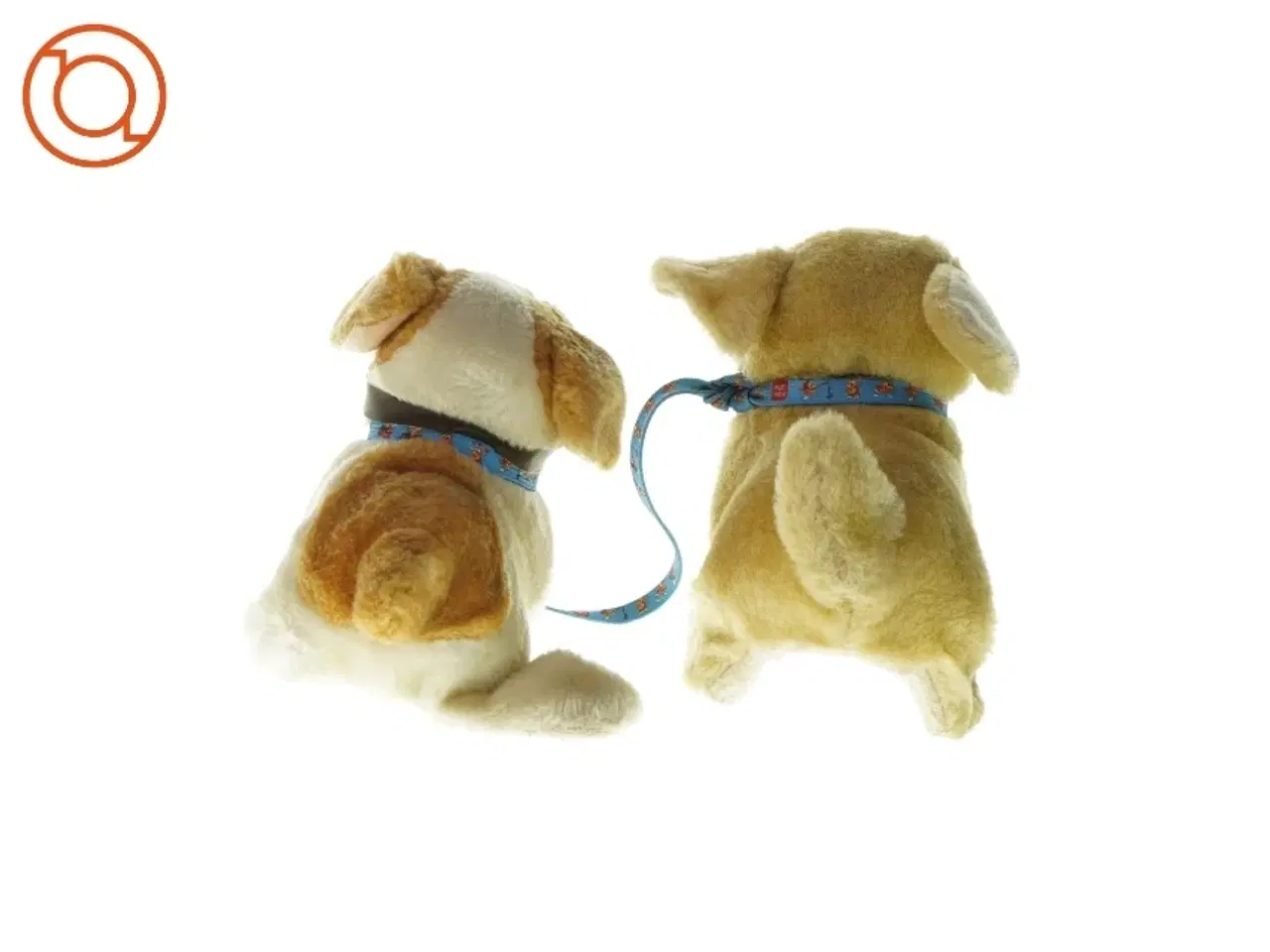 Billede 2 - Motoriske hunde (2 stk) (str. 20 x 11 x 17 cm)