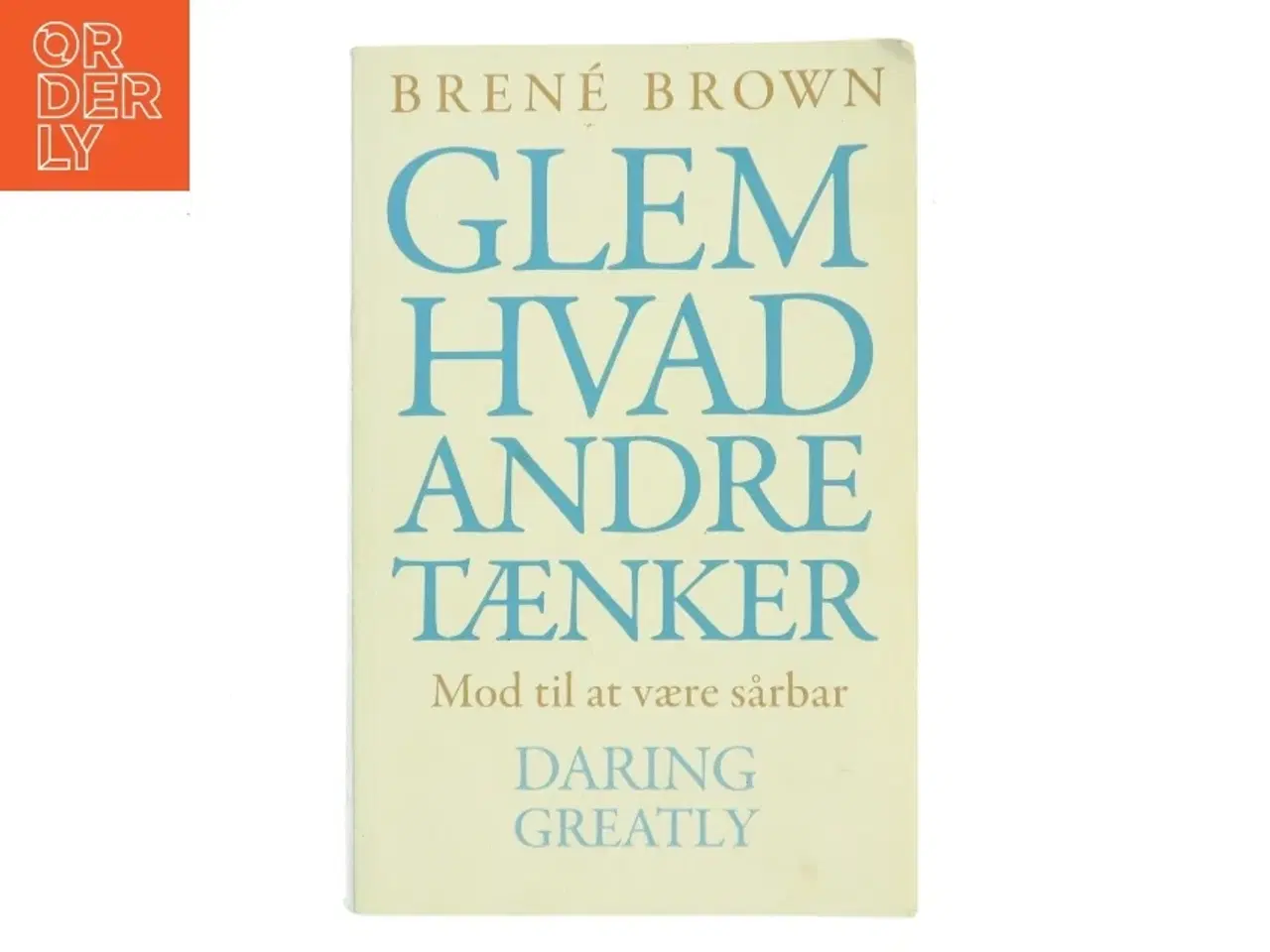 Billede 1 - Glem hvad andre tænker : mod til at være sårbar af Brené Brown (Bog)