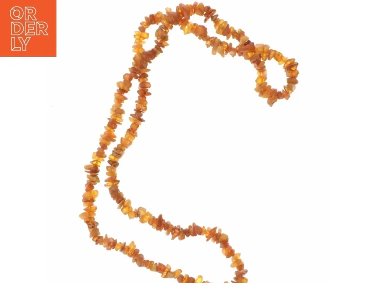 Billede 3 - Baltisk ravhalskæde (str. 75 cm)