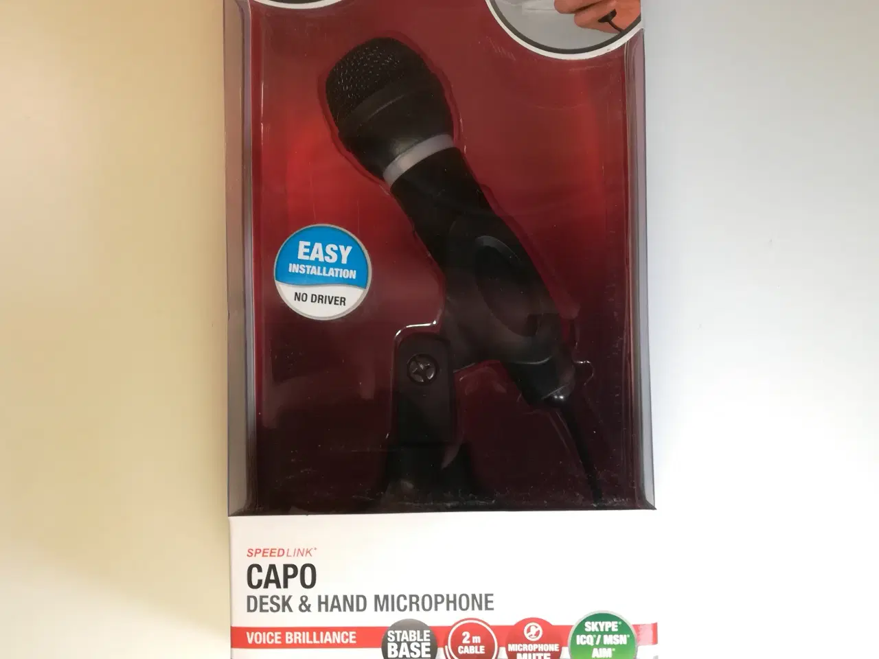 Billede 1 - Speedlink Capo mikrofon til computer