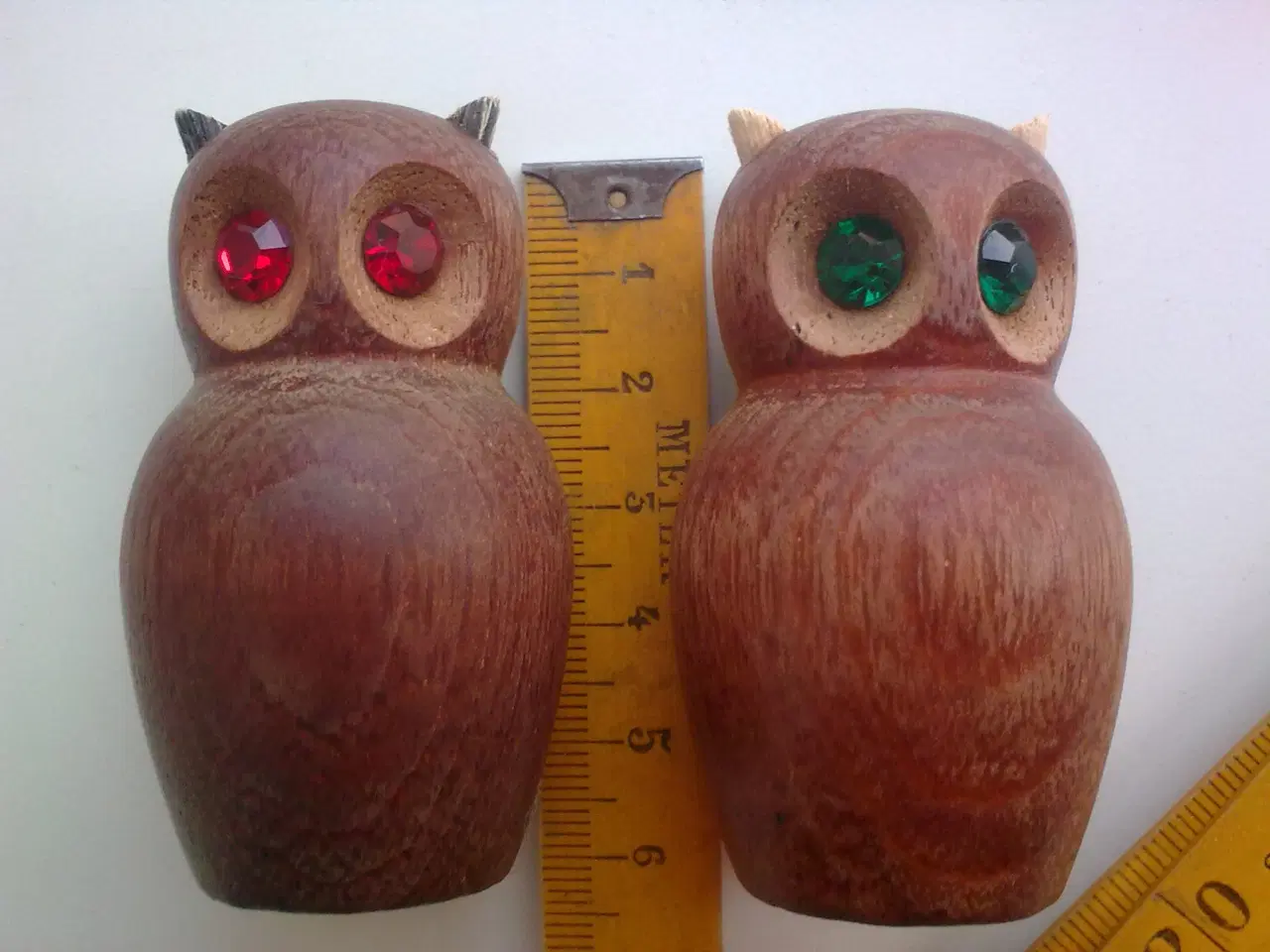 Billede 1 - Teak ugle retro peber design variant