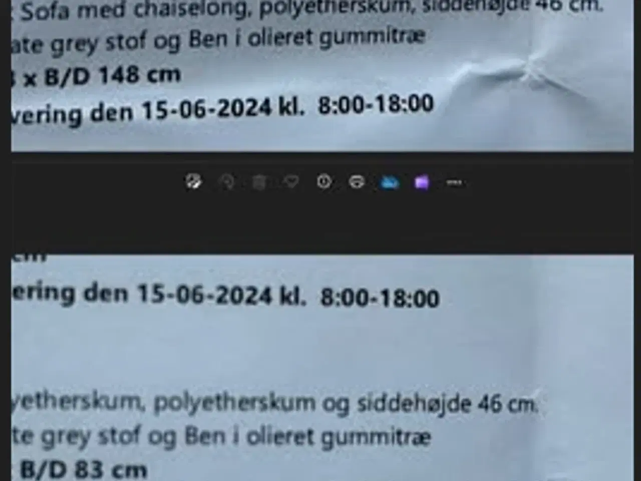 Billede 12 - Chaiselong og stol fra Ilva sælges