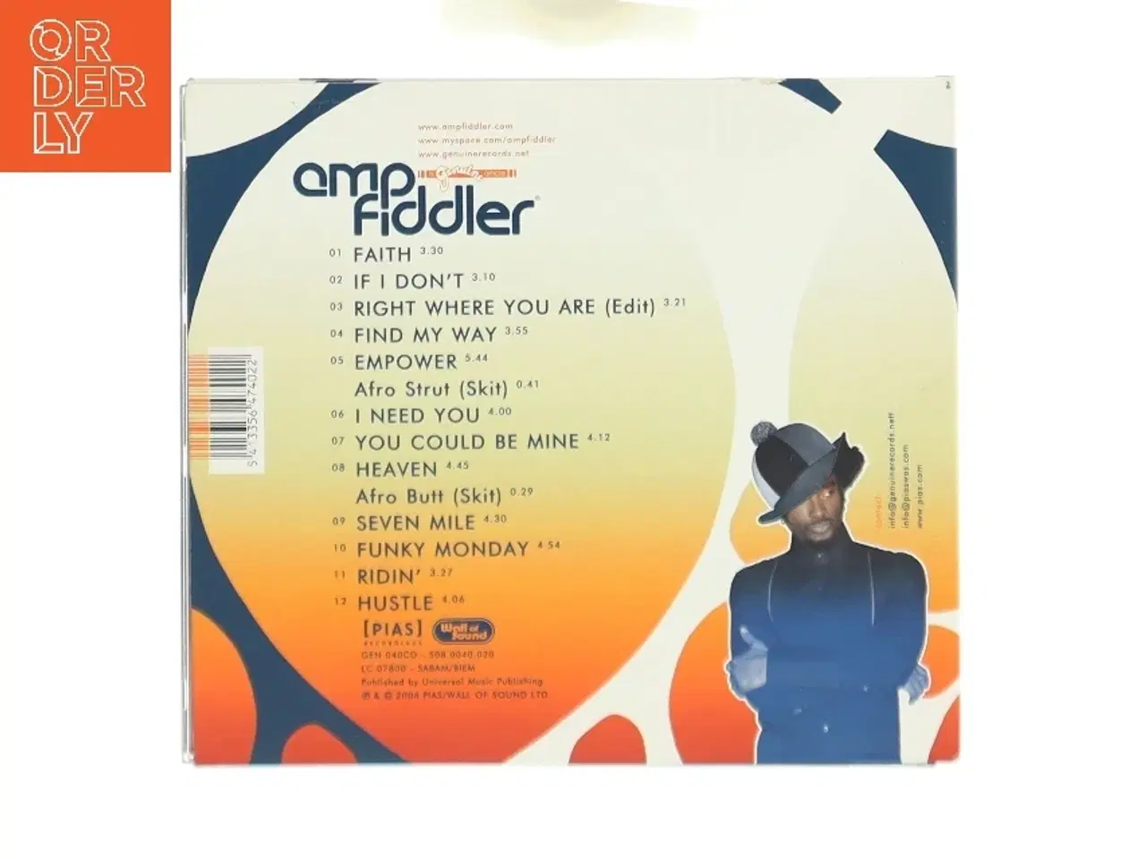 Billede 2 - Amp Fiddler - Afro Strut CD