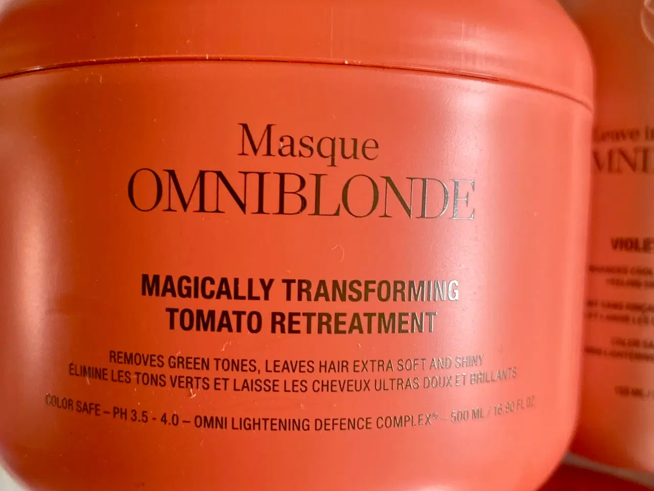 Billede 1 - Omniblonde hårmasker 5 stk