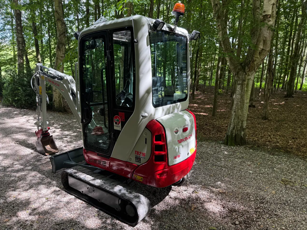 Billede 3 - Minigraver Takeuchi TB216