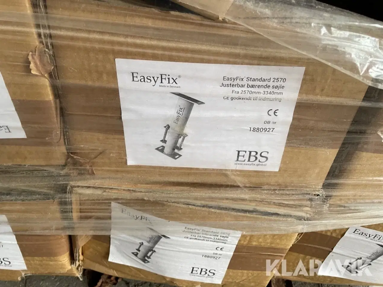 Billede 3 - Justerbar bærende søjle EasyFix Easyfix Standard 2570 8 styk