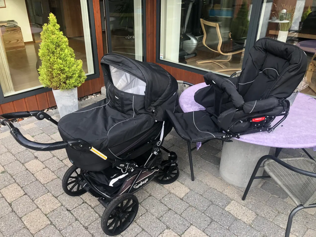 Billede 3 - Emmaljunga Edge Due Combi, barnevogn og klapvogn