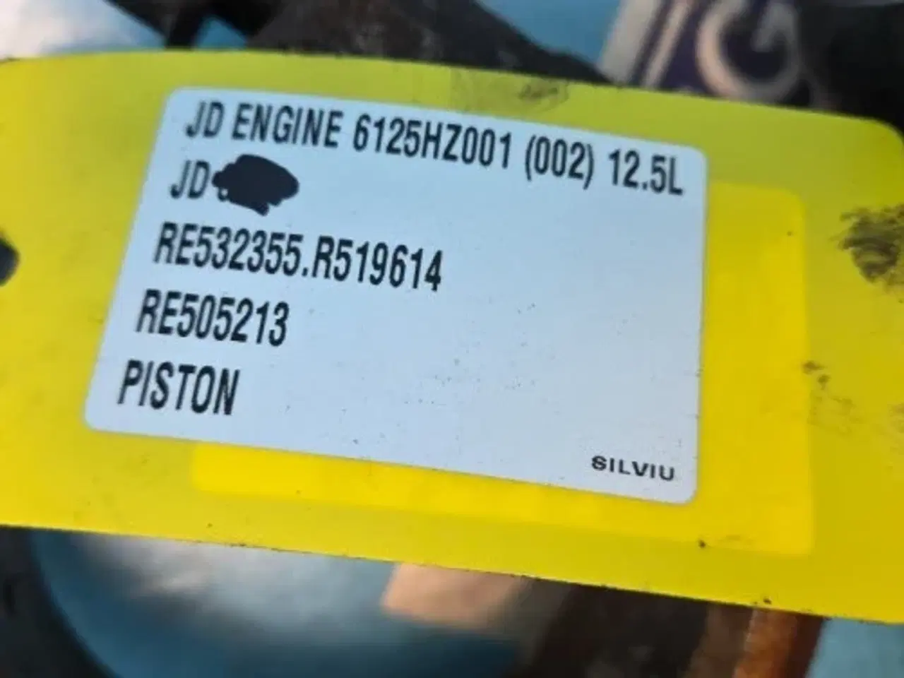 Billede 2 - John Deere 6125HZ001 Stempel RE532355