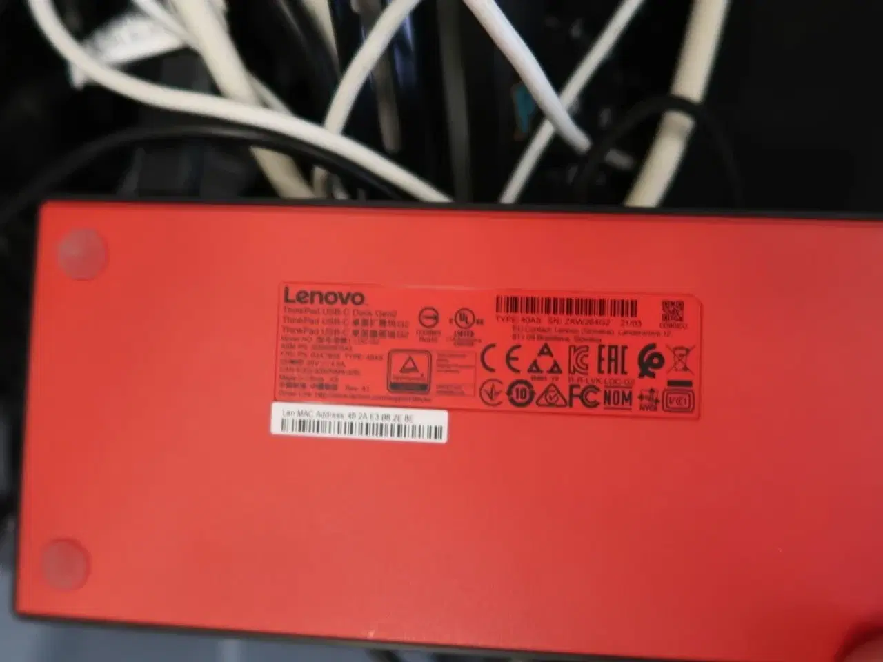 Billede 5 - 2 stk. kasser med div. Elektronik bl.a. 3 stk. dockstationer LENOVO