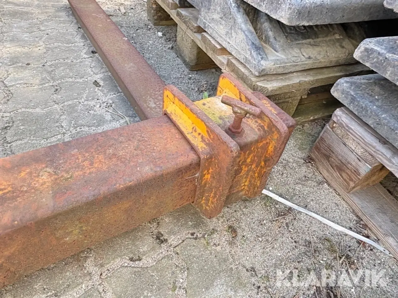 Billede 10 - Pallegafler til kran