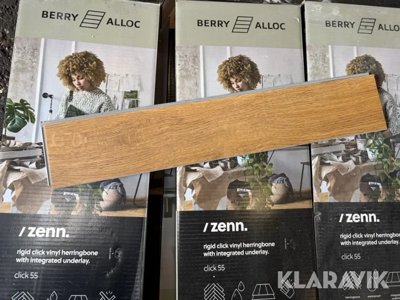 Billede 5 - Sildeben - vinyl klikgulv Berry Alloc Zenn 15,7kvm - 8 pakker