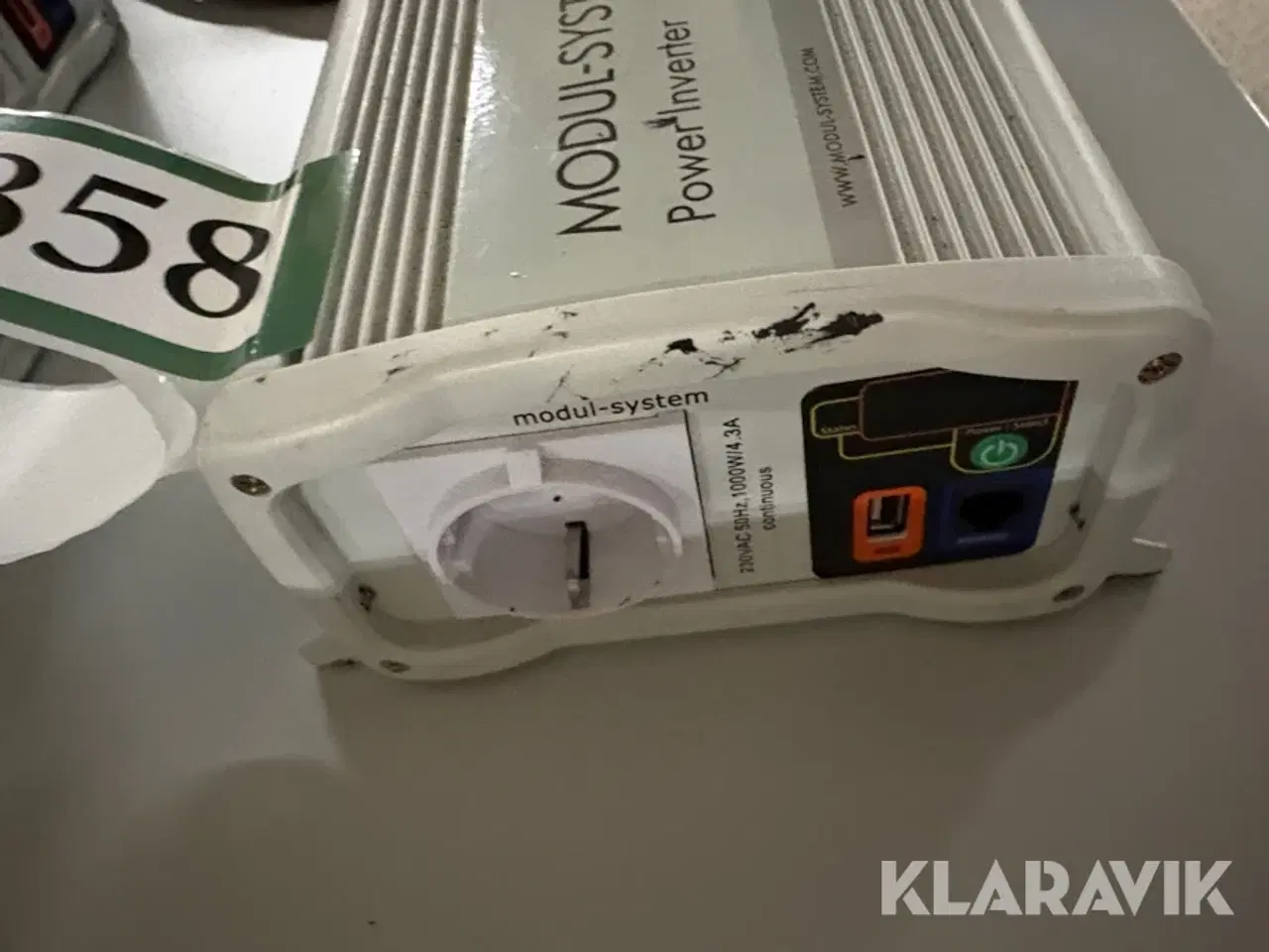 Billede 7 - Invertere Modul-system Power inverter, 1000W - 3 stk