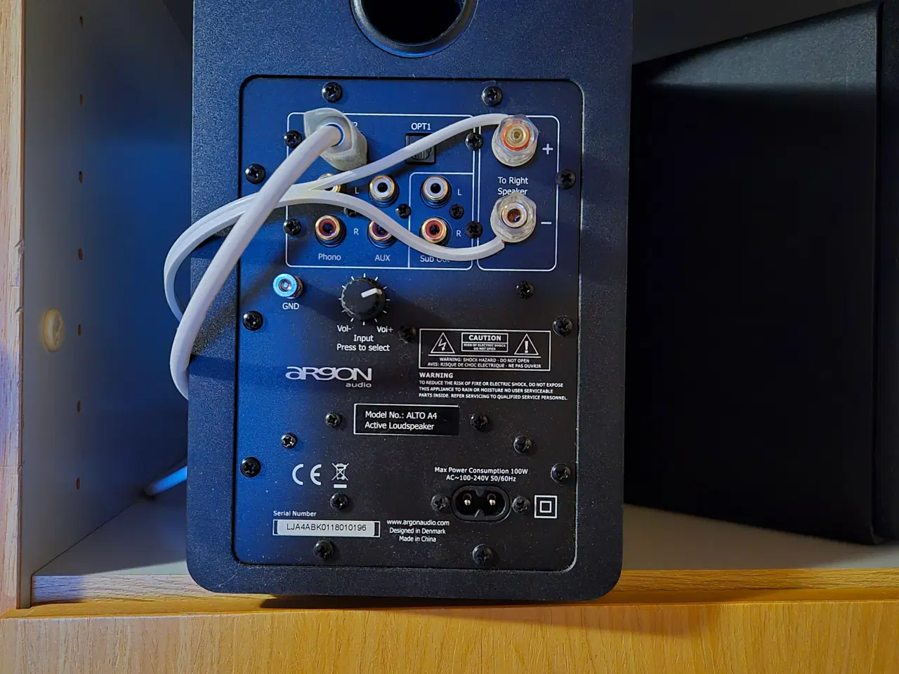 Billede 2 - 2 stk. Argon Alto A4 højttalere