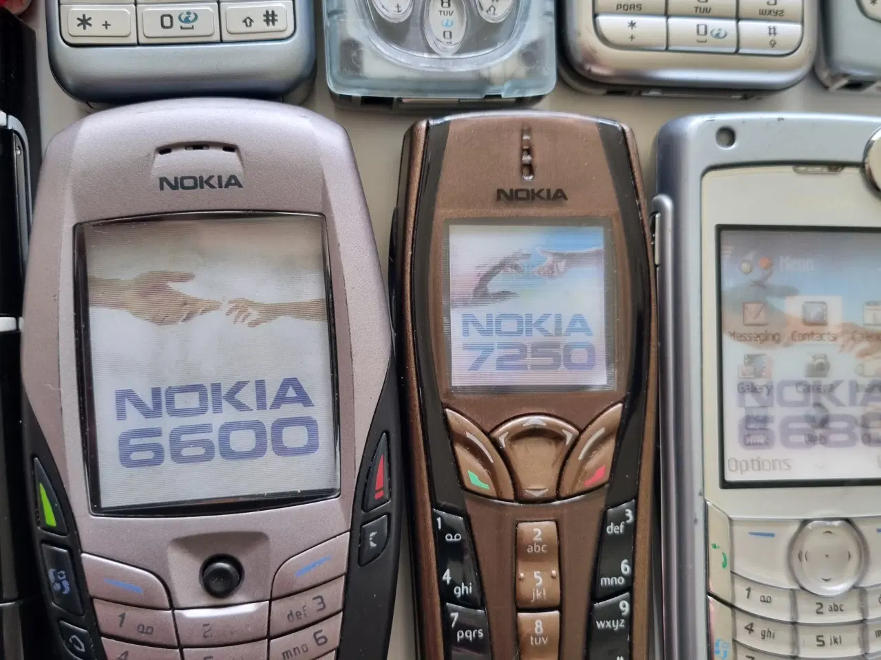 Billede 2 - Nokia mobiltelefoner fra udstilling.