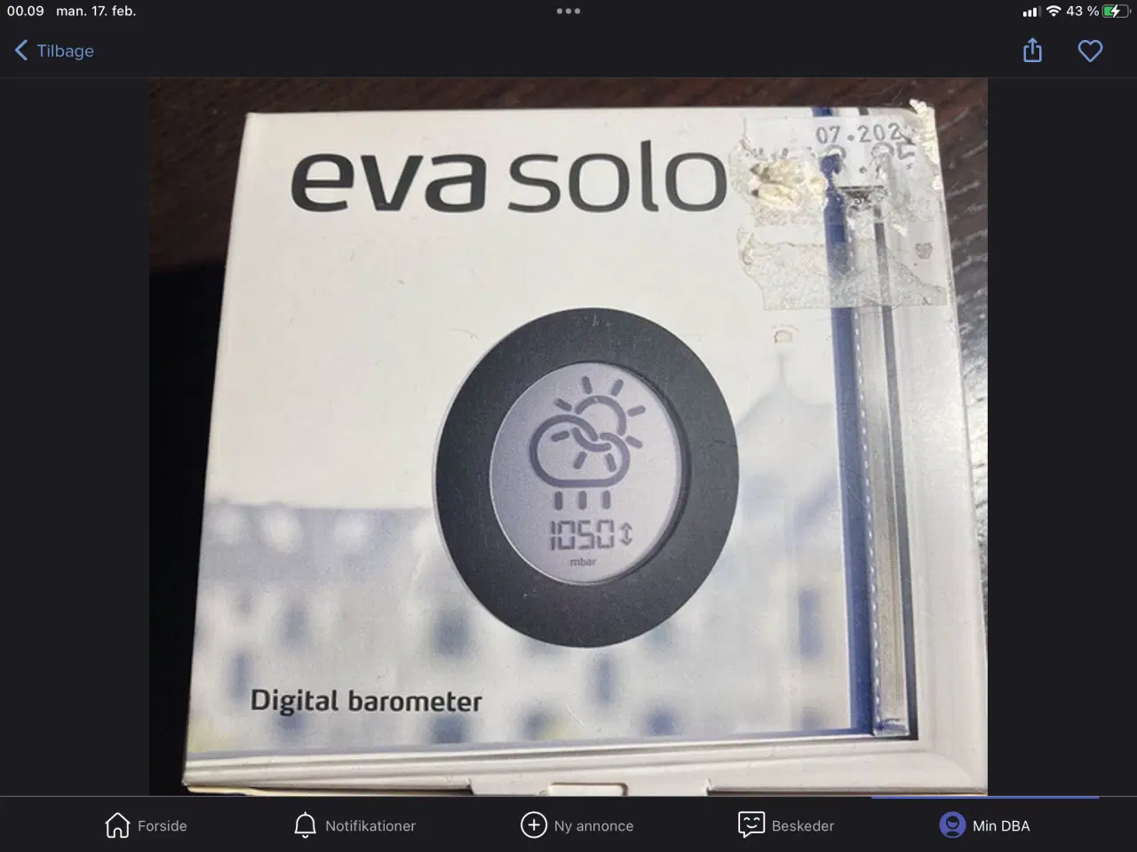 Billede 1 - Barometer  Eva Solo