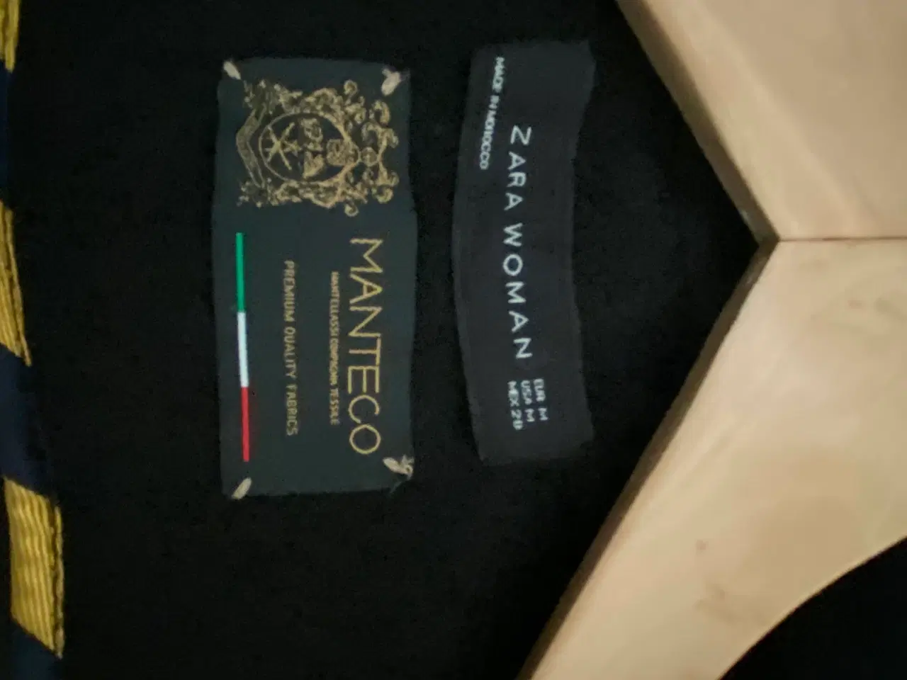 Billede 5 - Zara W uldfrakke premium kvalitet ny u/ prism