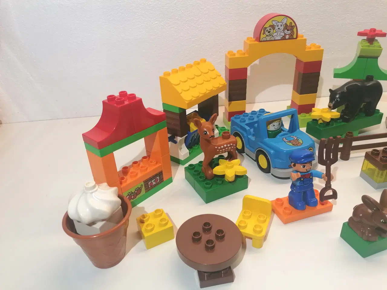 Billede 2 - Duplo Skovpark med mange Dyr